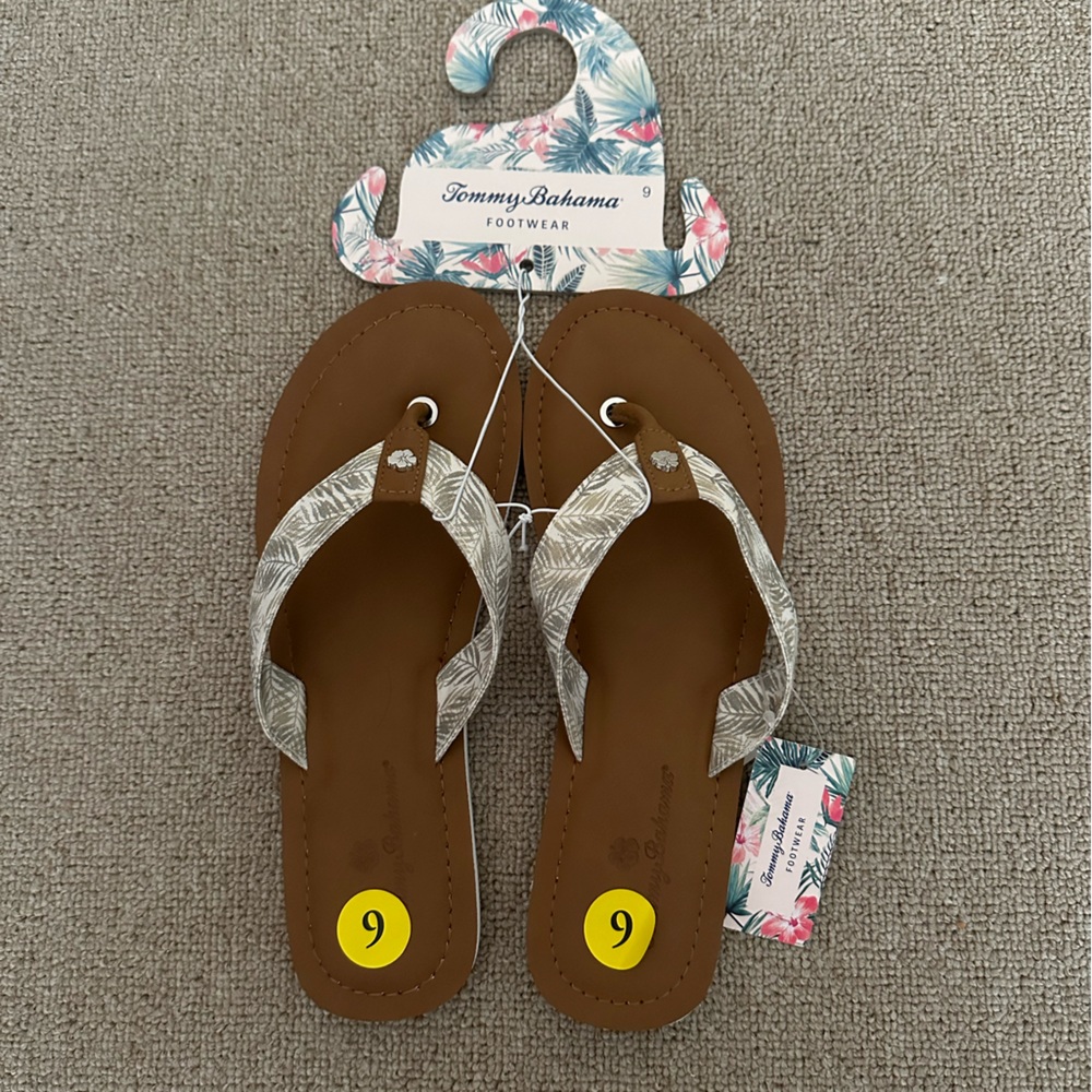 Tommy Bahama flip flops